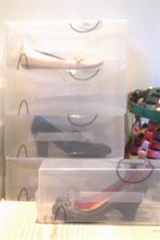 BOXdeLUX Plast Shoe Box